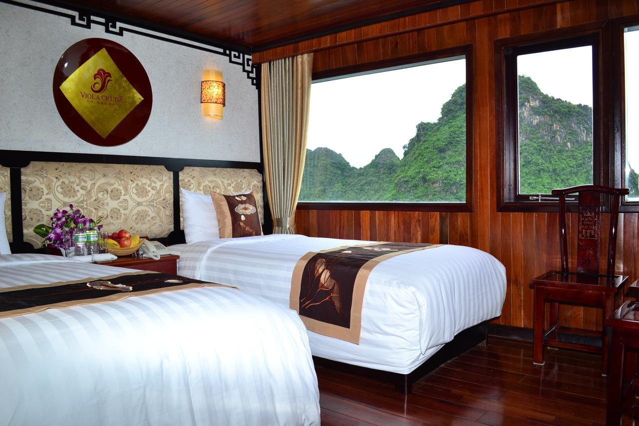 Viola Cruise Halong Bay Hotell Ha Long Exteriör bild
